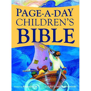 Page a Day Children's Bible - Paperback