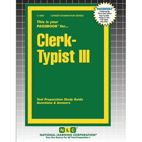 Clerk-Typist III - Paperback