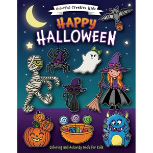 Happy Halloween Coloring and Activity Book - Paperback