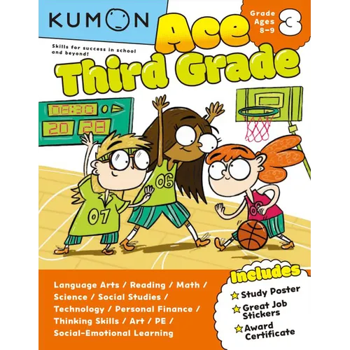Kumon Ace Third Grade - Paperback