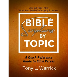 Bible Scriptures by Topic - Paperback
