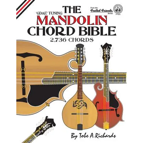 The Mandolin Chord Bible: GDAE Standard Tuning 2,736 Chords - Paperback