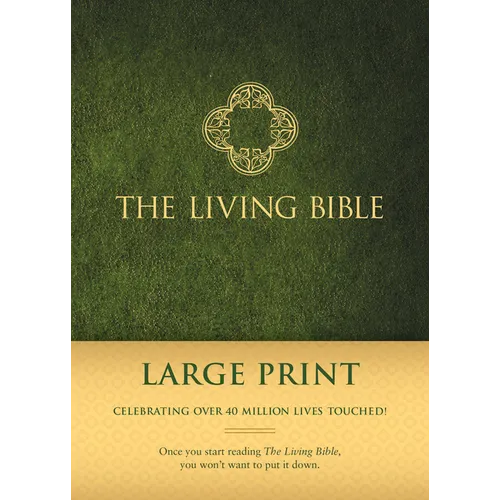 Living Bible Paraphrased-LIV-Large Print - Hardcover