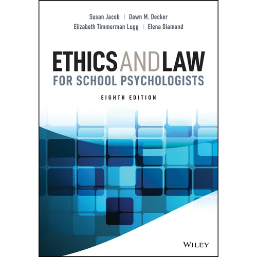 Ethics and Law for School Psychologists - Hardcover
