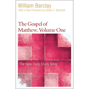 The Gospel of Matthew, Volume 1 - Paperback