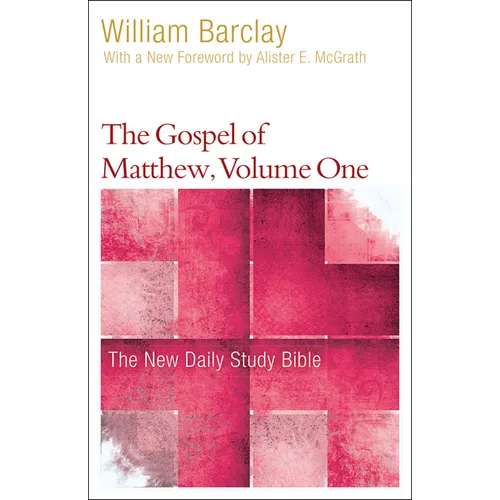 The Gospel of Matthew, Volume 1 - Paperback
