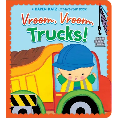 Vroom, Vroom, Trucks! - Board Book