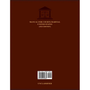 Manual for Courts-Martial United States (2024 Edition) - Paperback