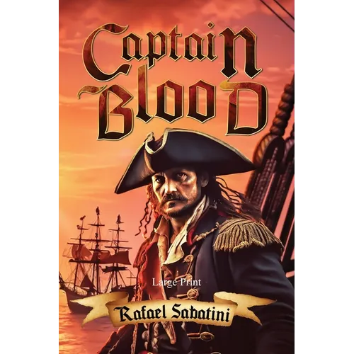 Captain Blood (Large Print, Annotated): Large Print - Paperback