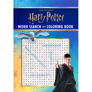 Harry Potter Word Search and Coloring Book - Paperback