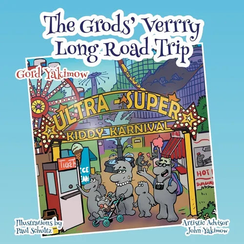 The Grods' Verrry Long Road Trip - Paperback