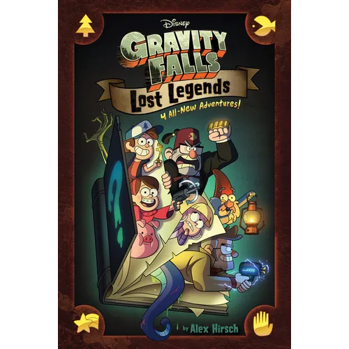 Gravity Falls: Lost Legends: 4 All-New Adventures! - Hardcover