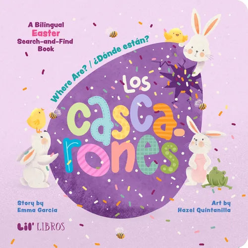 Where Are? / ¿Donde Están? Los Cascarones: A Bilingual Easter Search and Find Book - Board Book