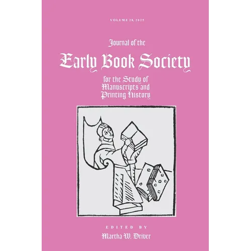 Journal of the Early Book Volume 28 - Paperback