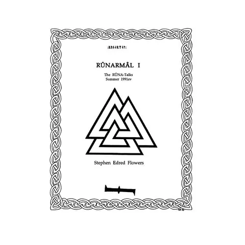 Runarmal I: The Runa-Talks: Summer 1991ev - Paperback