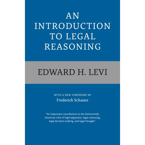An Introduction to Legal Reasoning - Paperback