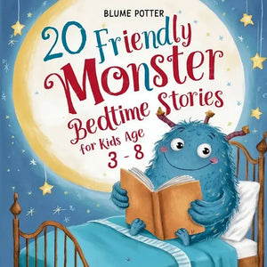 20 Friendly Monster Bedtime Stories - Paperback