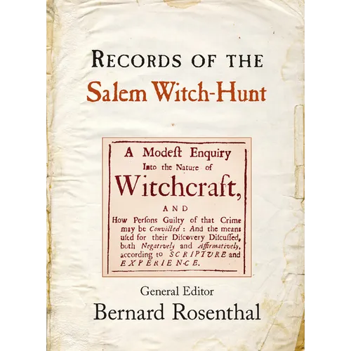 Records of the Salem Witch-Hunt - Paperback