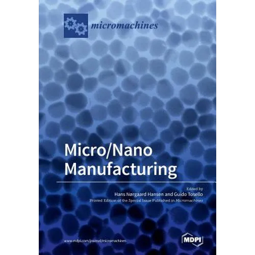 Micro/Nano Manufacturing - Paperback
