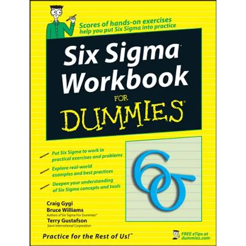 Six SIGMA Workbook for Dummies - Paperback