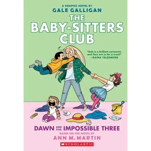 Dawn and the Impossible Three: A Graphic Novel (the Baby-Sitters Club #5) - Paperback