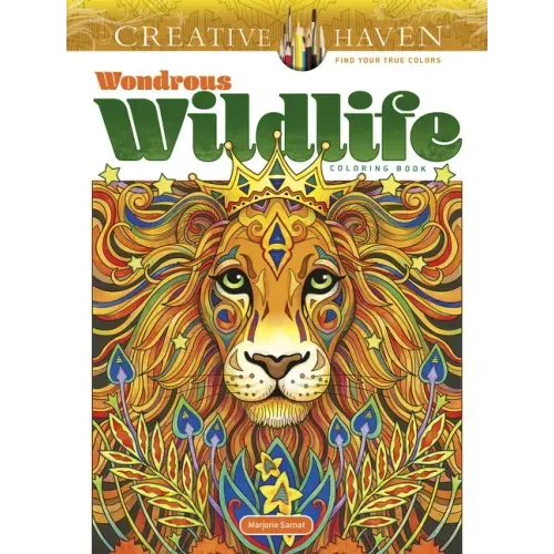 Creative Haven Wondrous Wildlife Coloring Book - Paperback