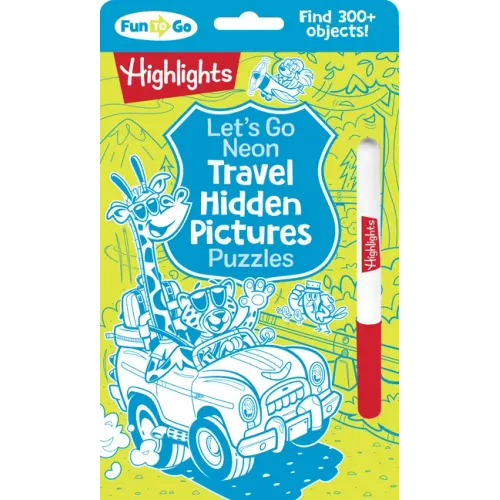 Let's Go Neon Travel Hidden Pictures Puzzles - Paperback