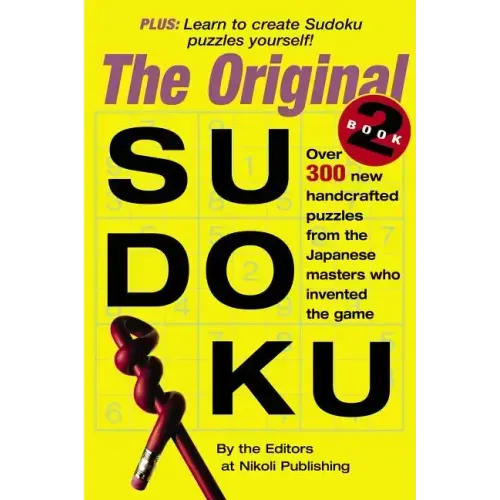 The Original Sudoku Book 2 - Paperback