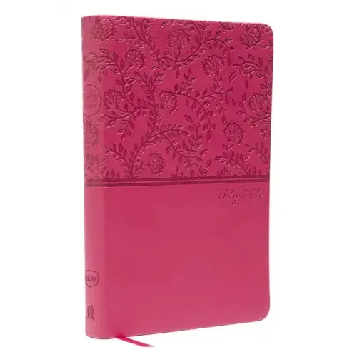 NKJV, Value Thinline Bible, Standard Print, Imitation Leather, Pink, Red Letter Edition - Imitation Leather