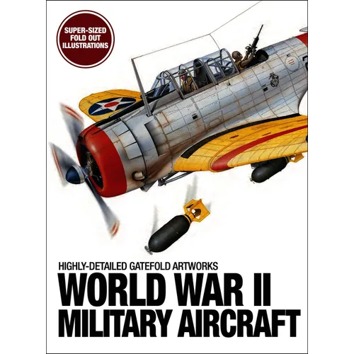 World War II Military Aircraft: Highly-Detailed Gatefold Artworks - Hardcover