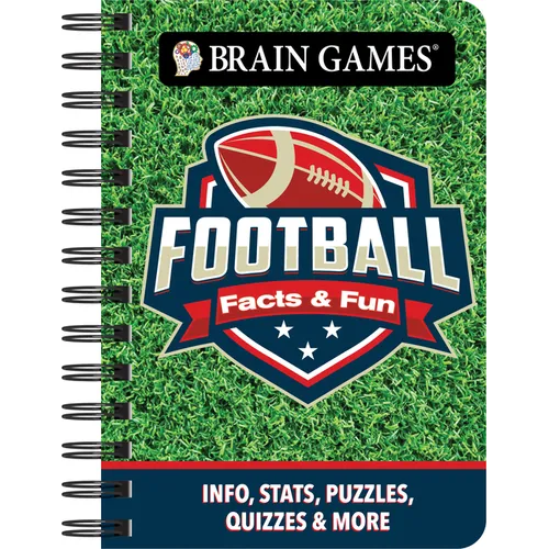 Brain Games - To Go - Facts & Fun: Football: Info, Stats, Puzzles, Quizzes & More - Spiral
