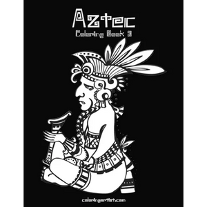 Aztec Coloring Book 3 - Paperback