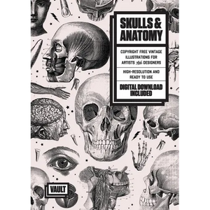 Skulls & Anatomy: Copyright Free Vintage Illustrations for Artists & Designers - Paperback