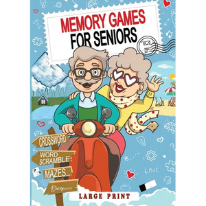 Memory Games for Seniors: Activates your Mind with 571 Engaging and Stimulating Activities, perfect for Seniors and Brilliant Grandparents. - Paperback