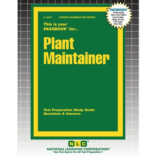 Plant Maintainer - Paperback