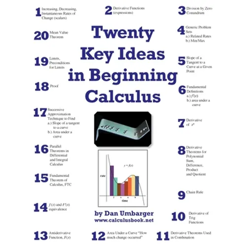 Twenty Key Ideas in Beginning Calculus - Paperback