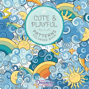 Cute and Playful Patterns Coloring Book: For Kids Ages 6-8, 9-12 - Paperback