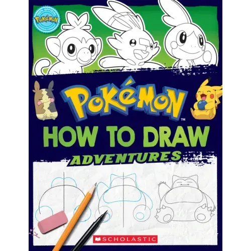 How to Draw Adventures (Pokémon) - Paperback