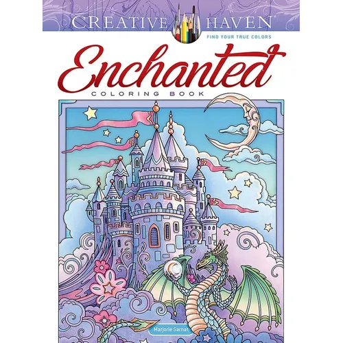 Creative Haven Enchanted Coloring Book - Paperback