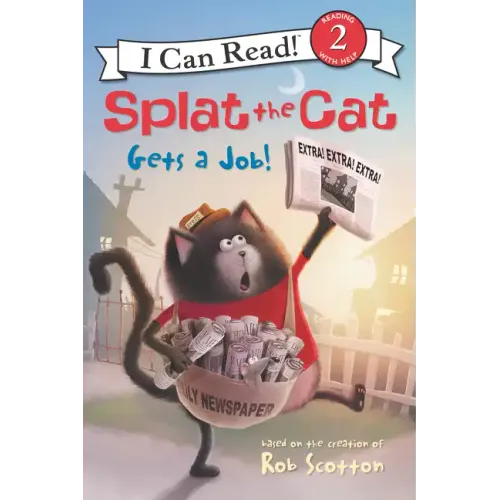 Splat the Cat Gets a Job! - Paperback