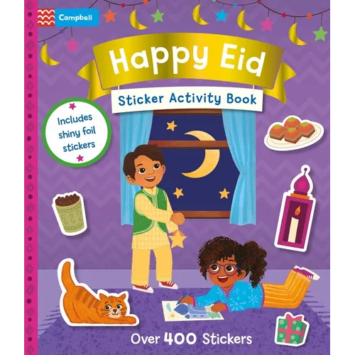 Happy Eid Sticker Book - Paperback