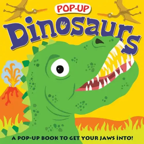 Pop-Up Dinosaurs: A Pop-Up Book to Get Your Jaws Into - Hardcover