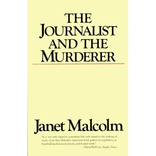 The Journalist and the Murderer - Paperback