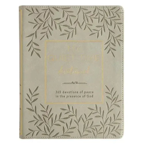 My Quiet Time Devotional - 365 Devotions for Women to Bring You Into the Peace of the Presence of God Cappuccino, Faux Leather Flexcover Gift Book W/R - Leather