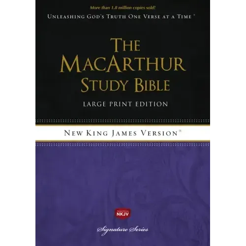 MacArthur Study Bible-NKJV-Large Print - Hardcover