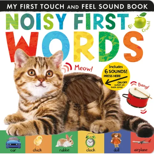 Noisy First Words: Includes Six Sounds! - Board Book