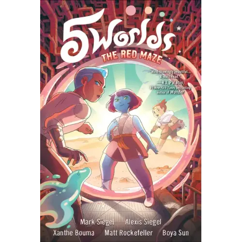 5 Worlds Book 3: The Red Maze: (A Graphic Novel) - Paperback