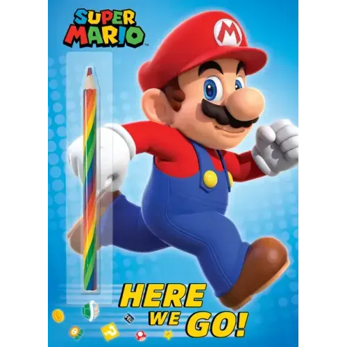 Super Mario: Here We Go! (Nintendo(r)) - Paperback