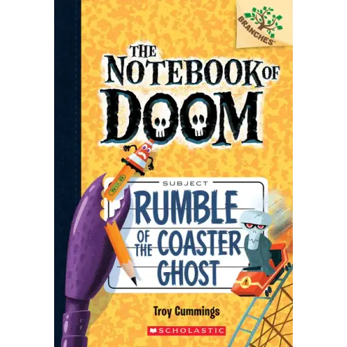 Rumble of the Coaster Ghost: A Branches Book (the Notebook of Doom #9): Volume 9 - Paperback