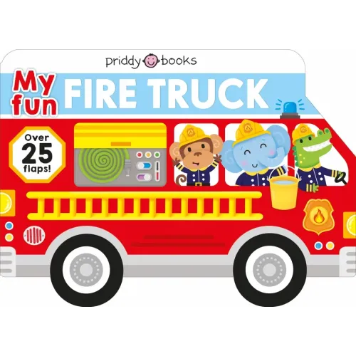 My Fun Flap Book: My Fun Fire Truck - Board Book